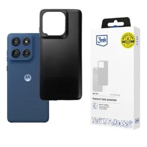 3mk Matt Case for Motorola Moto Edge 60 / 60 Fusion - Matte Blackeng