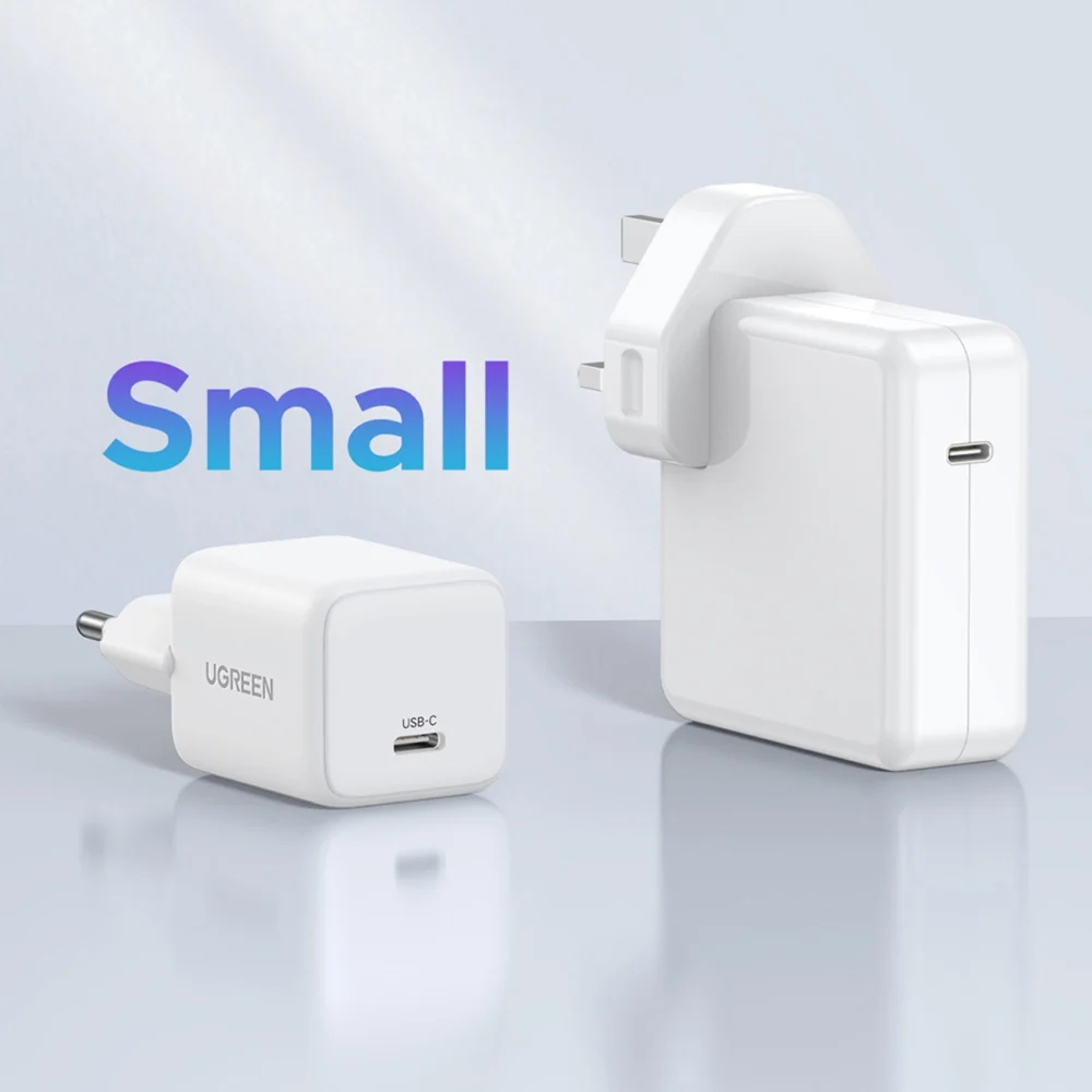Ugreen X512 20W GaN 1x USB-C Wall Charger - Whiteeng