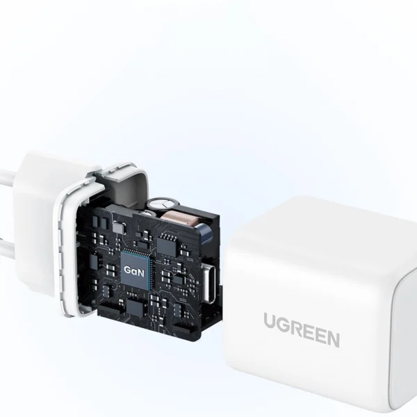 Ugreen X512 20W GaN 1x USB-C Wall Charger - Whiteeng