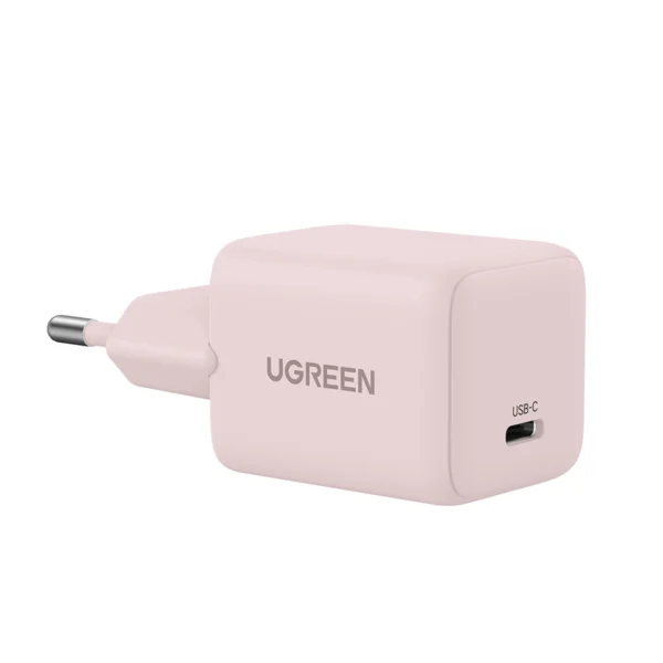 Ugreen X512 20W GaN 1x USB-C Wall Charger - Pinkeng
