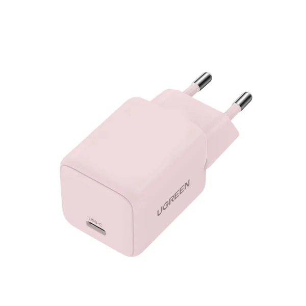 Ugreen X512 20W GaN 1x USB-C Wall Charger - Pinkeng