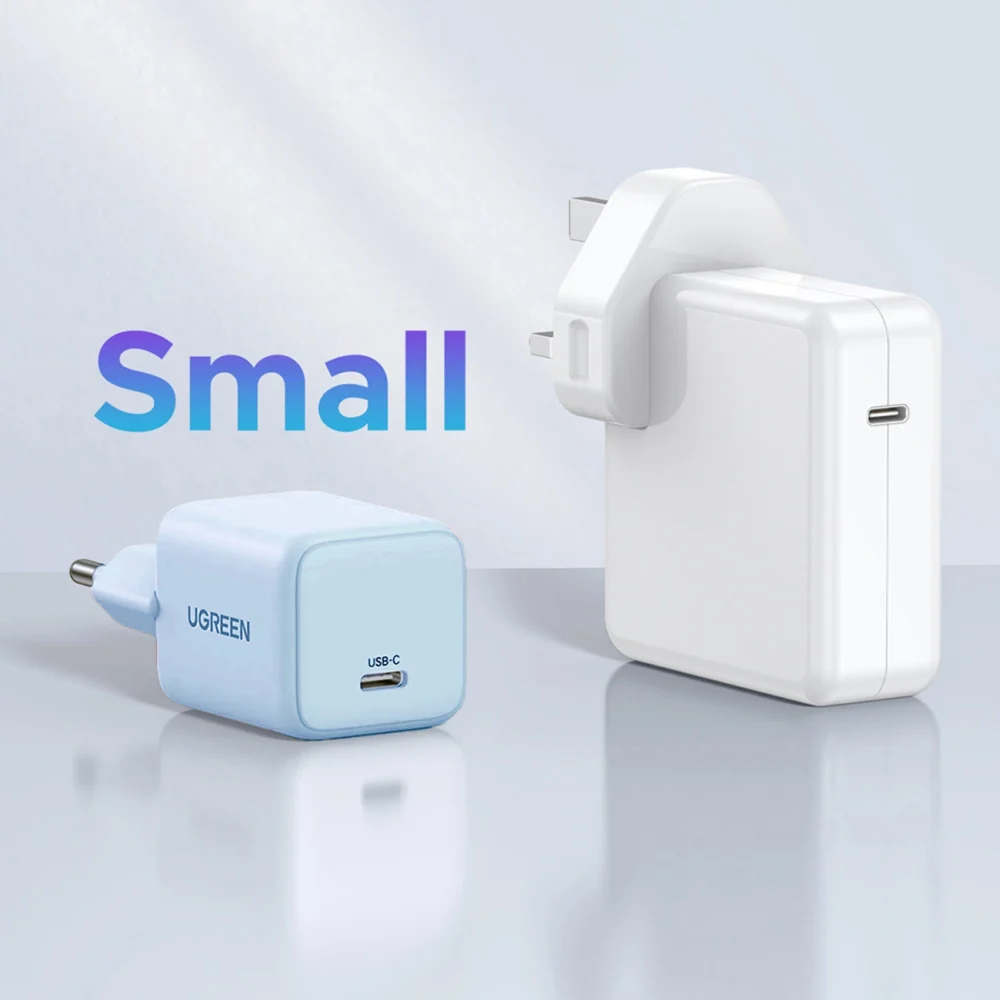 Ugreen X512 20W GaN 1x USB-C Wall Charger - Blueeng