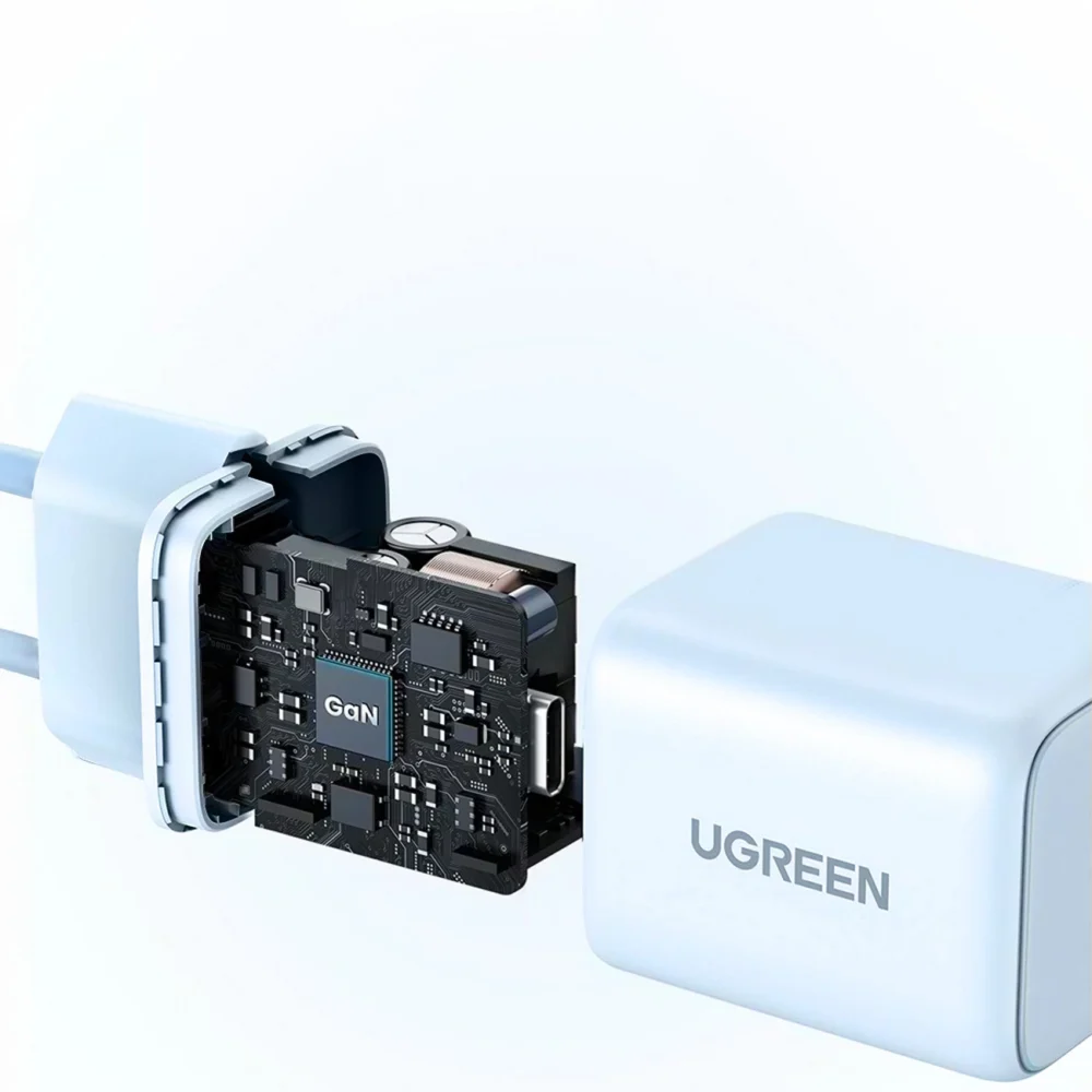 Ugreen X512 20W GaN 1x USB-C Wall Charger - Blueeng