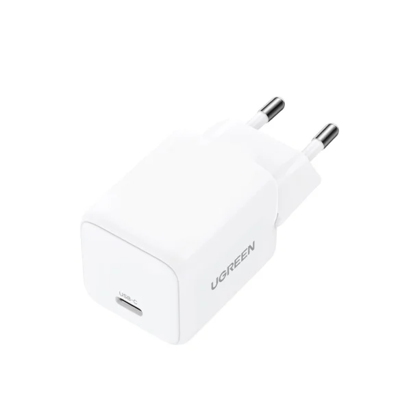 Ugreen X513 30W GaN Wall Charger 1x USB-C + 1m USB-C Cable - Whiteeng