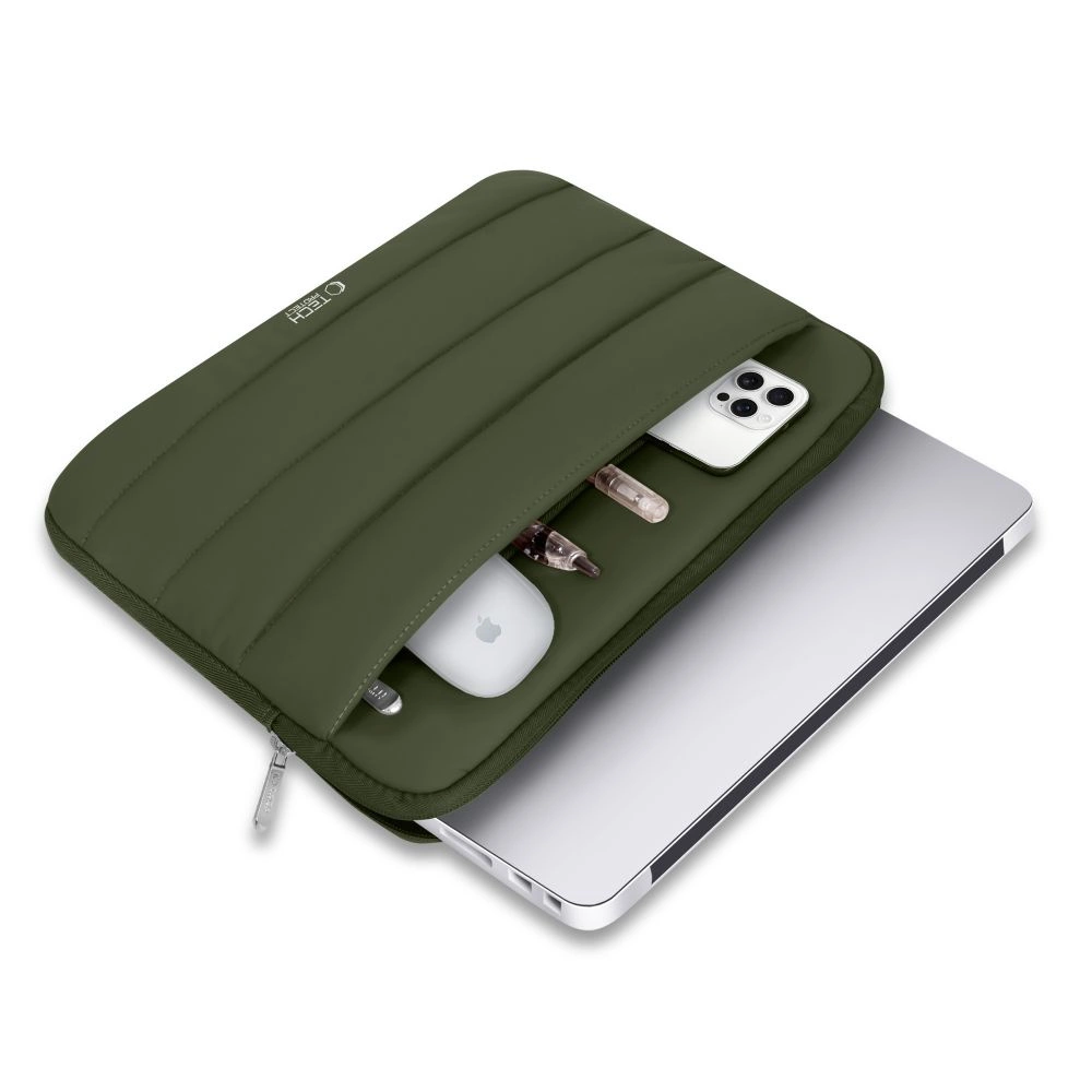 Tech-Protett Fluffy Laptop Bag 15-16 - Greeneng