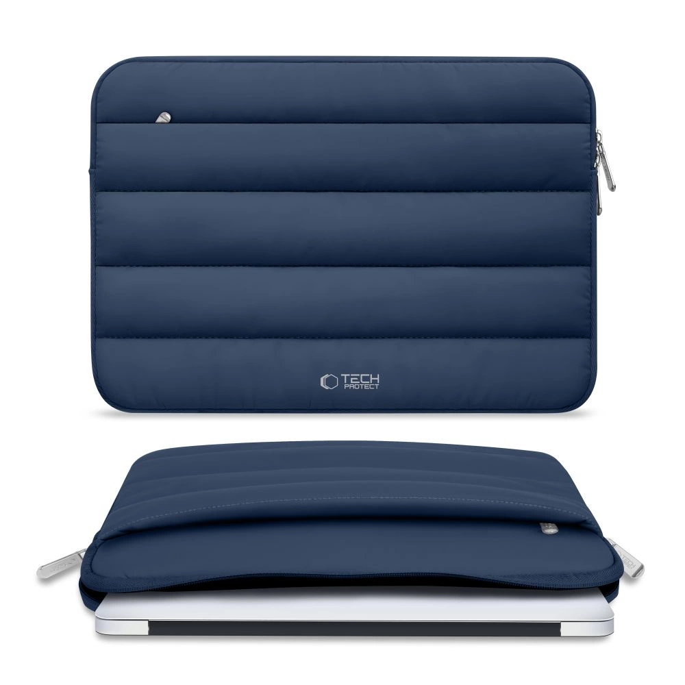 Tech-Protett Fluffy Laptop Bag 13-14 - Navy Blueeng