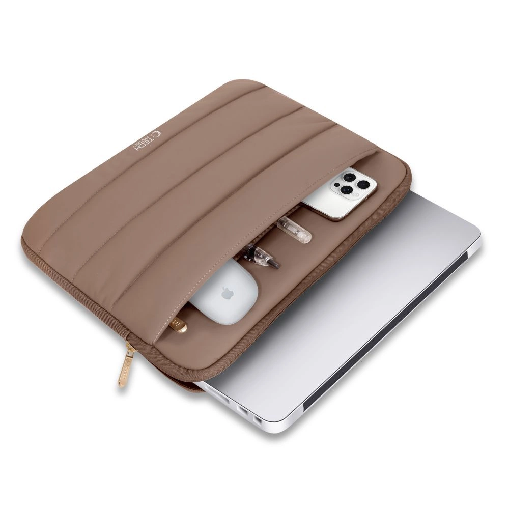 Tech-Protett Fluffy Laptop Bag 13-14 - Browneng
