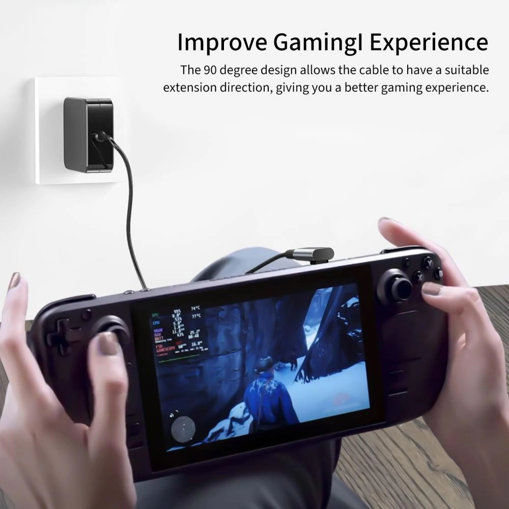 Tech-Protect Ultraboost AA02 USB-C Angled Adapter - Grayeng