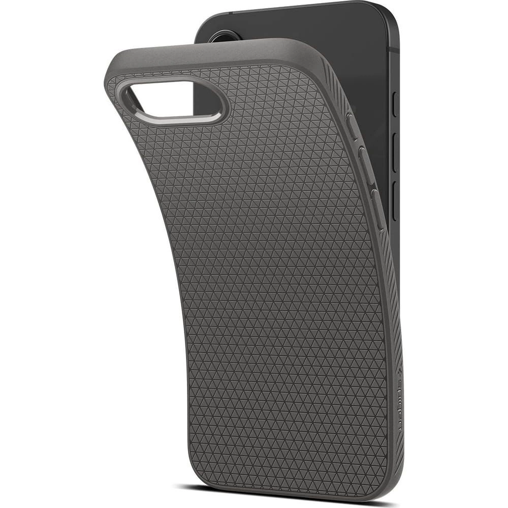 Spigen Liquid Air Case for iPhone 16e - Grayeng