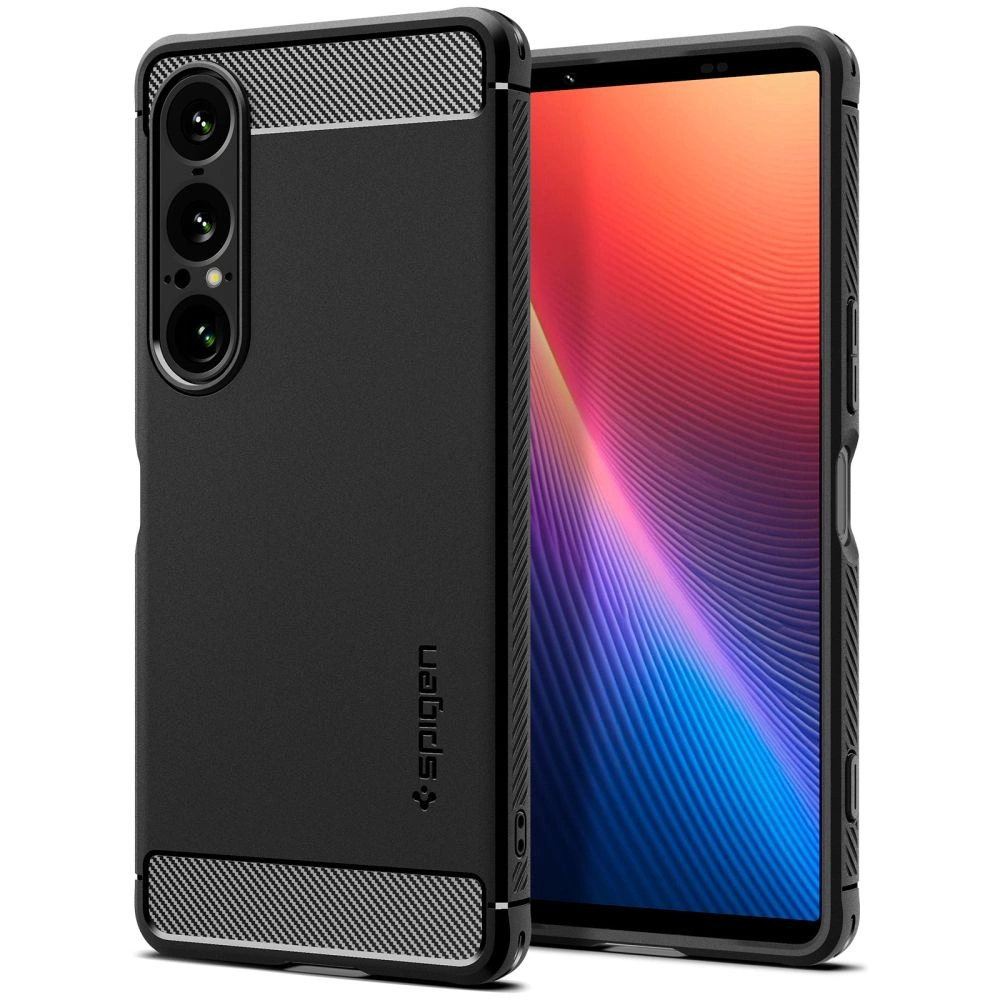 Spigen Rugged Armor Case for Sony Xperia 1 VII - Matte Blackeng