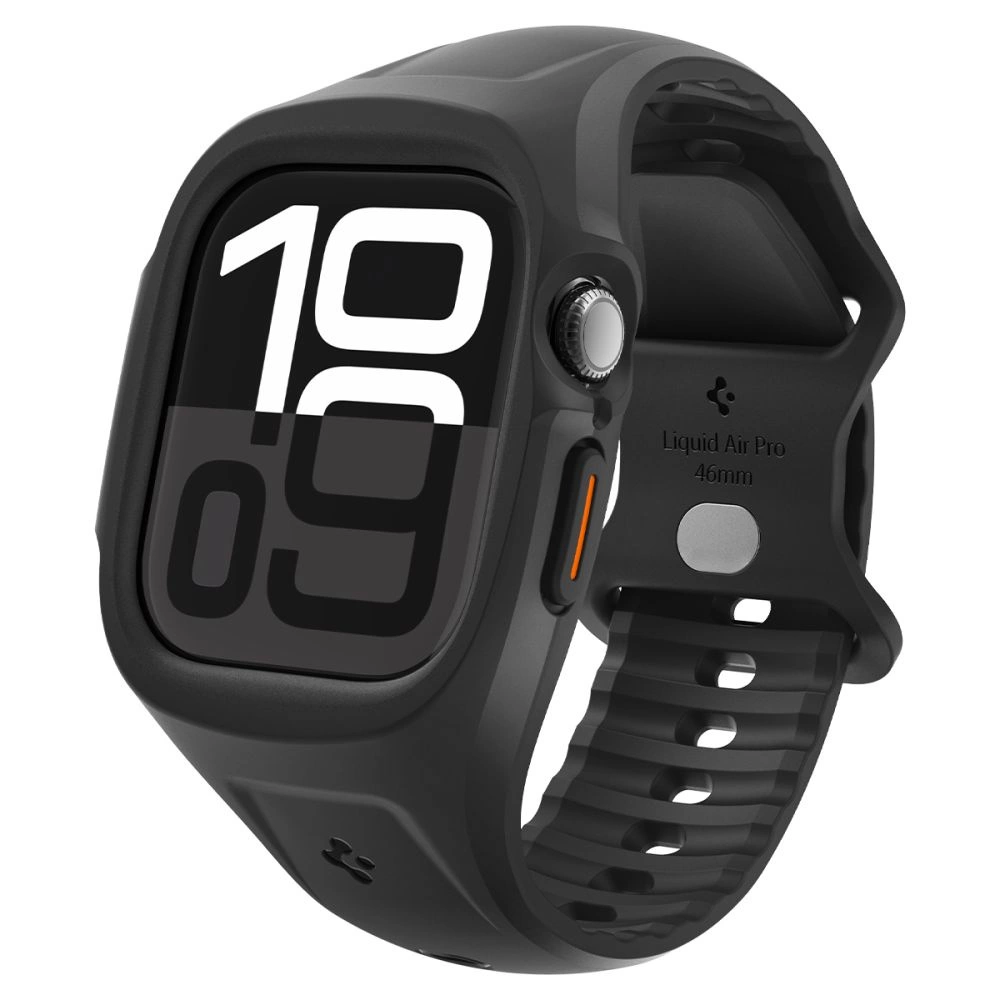 Spigen Liquid Air Pro Strap for Apple Watch 46mm - Matte Blackeng