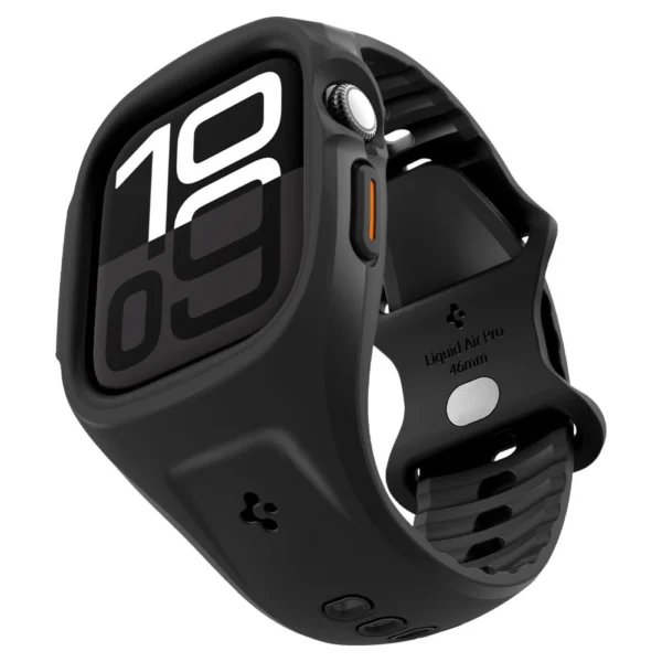 Spigen Liquid Air Pro Strap for Apple Watch 46mm - Matte Blackeng