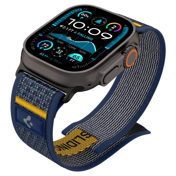 Spigen Athlex Air Strap for Apple Watch 44 / 45 / 46 / 49 mm - Navy Blueeng