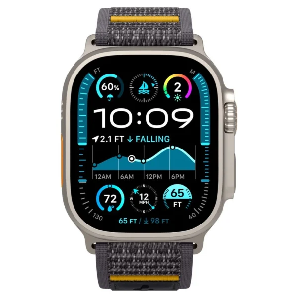 Spigen Athlex Air Strap for Apple Watch 44 / 45 / 46 / 49 mm - Grayeng