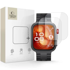 Tech-Protect Glass Fit+ 2-pack tempered glass for Huawei Watch Fit 4 Pro - transparenteng