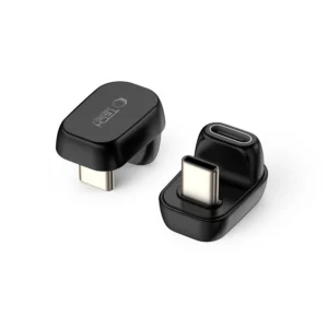 Tech-Protect Ultraboost AA04 USB-C Angled Adapter - Blackeng