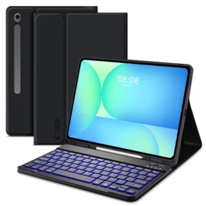 Tech-Protect SC Pen + Keyboard Case for Samsung Galaxy Tab S10 FE+ 13.1 X620 / X626B - Blackeng
