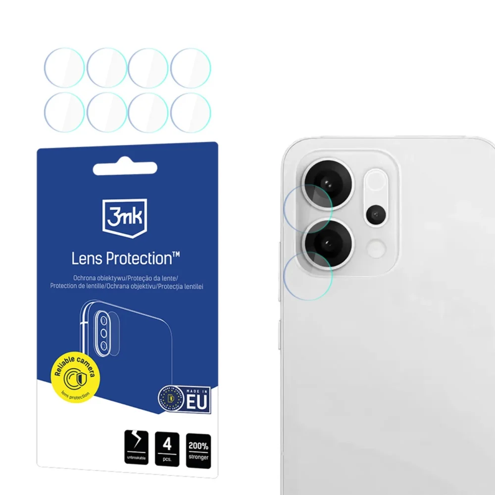 3mk Lens Protection Hybrid Glass for Camera Lens on Oppo Reno 14eng