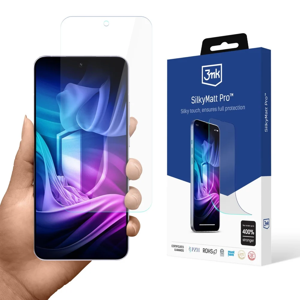 Matte foil 3mk Silky Matt Pro on Oppo Reno 14eng