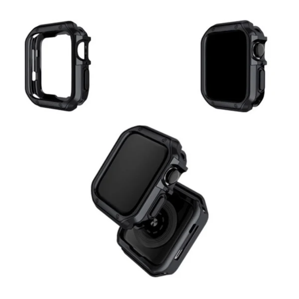 Soft Strong Watch Case for Apple Watch 42 mm (Series 1/2/3) - blackeng