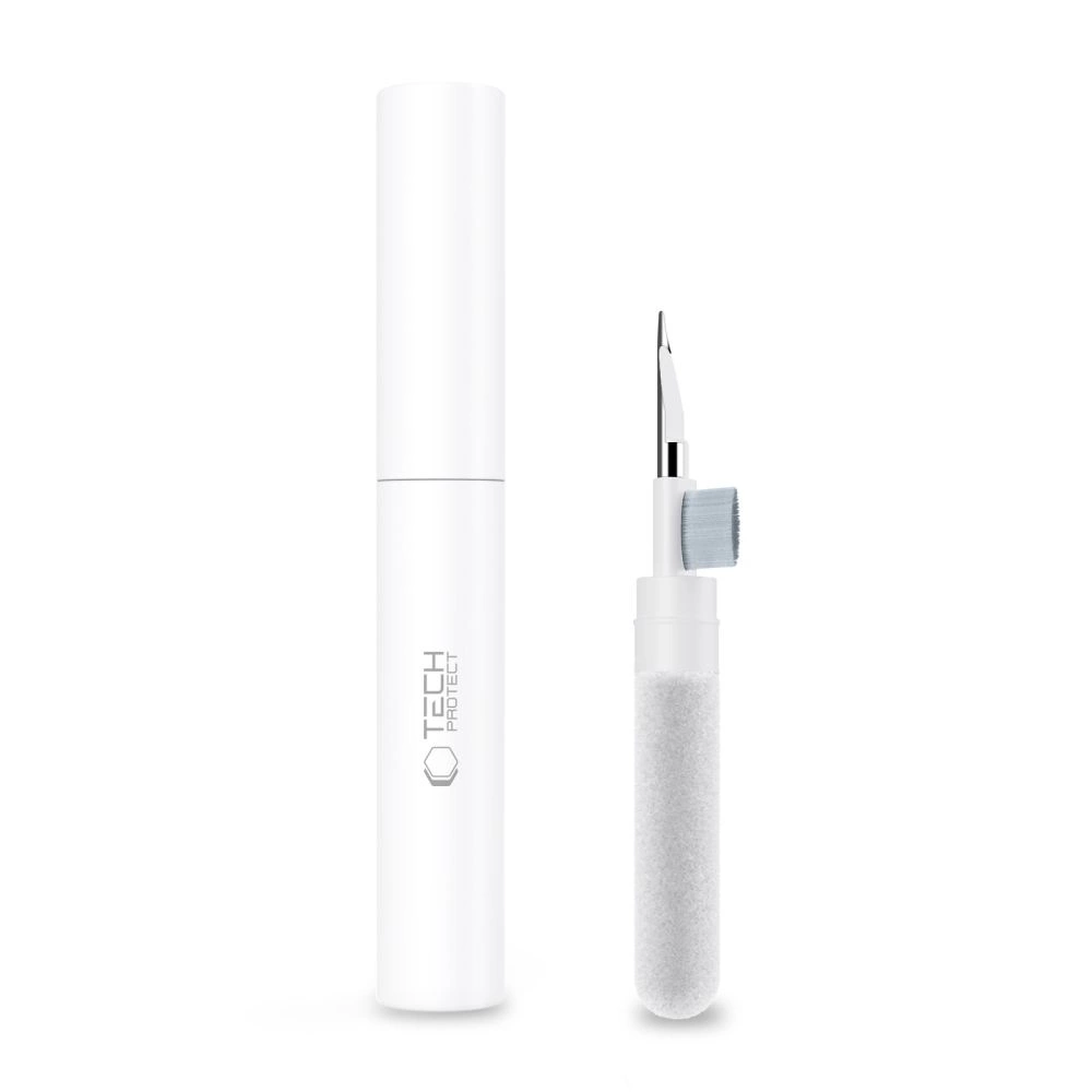 Tech-Protect CS02 3-in-1 Headphone Cleaning Kit - Whiteeng