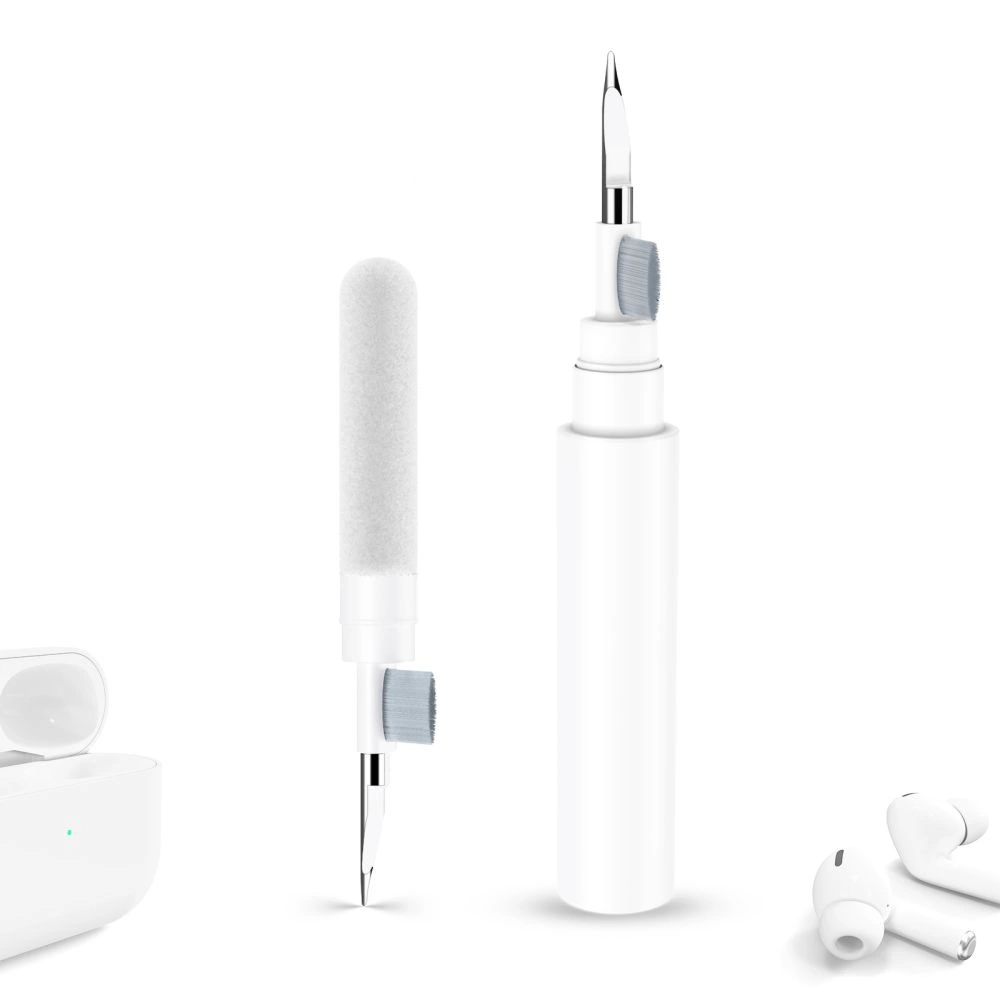 Tech-Protect CS02 3-in-1 Headphone Cleaning Kit - Whiteeng