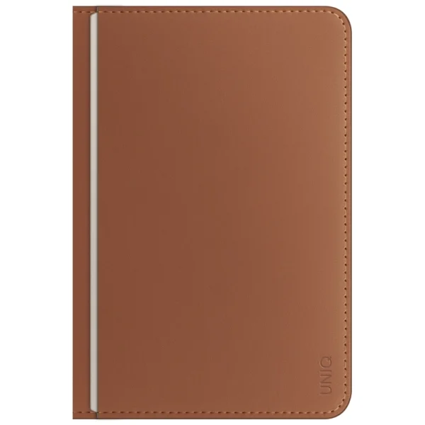 Etui na paszport UNIQ Belmont z Apple    Find My blokada RFID karmelowy beżowypol