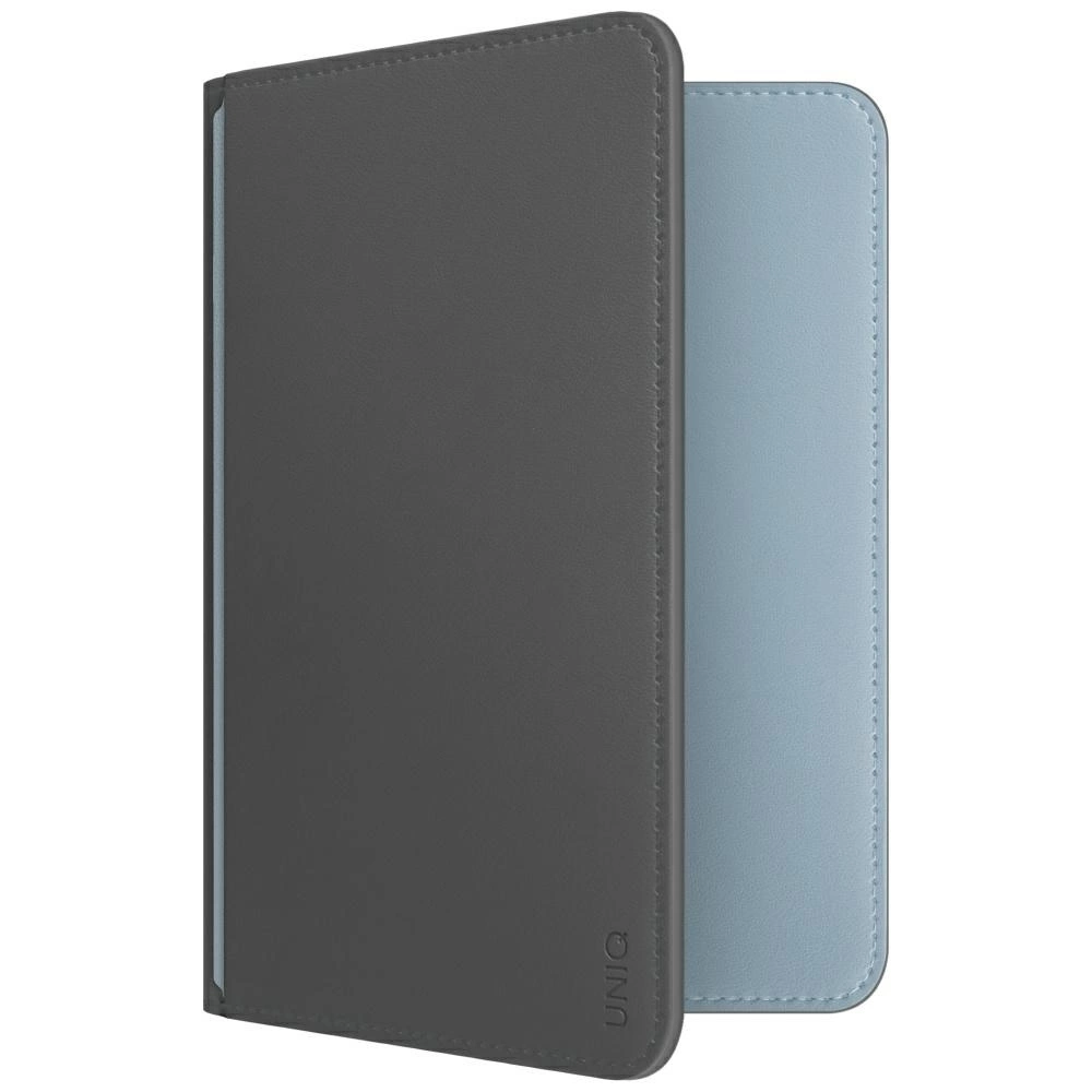 Etui na paszport UNIQ Belmont z Apple    Find My blokada RFID szaro niebieskipol