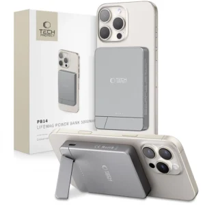 Powerbank Tech-Protect PB14 LifeMag MagSafe 5000 mAh - grayeng