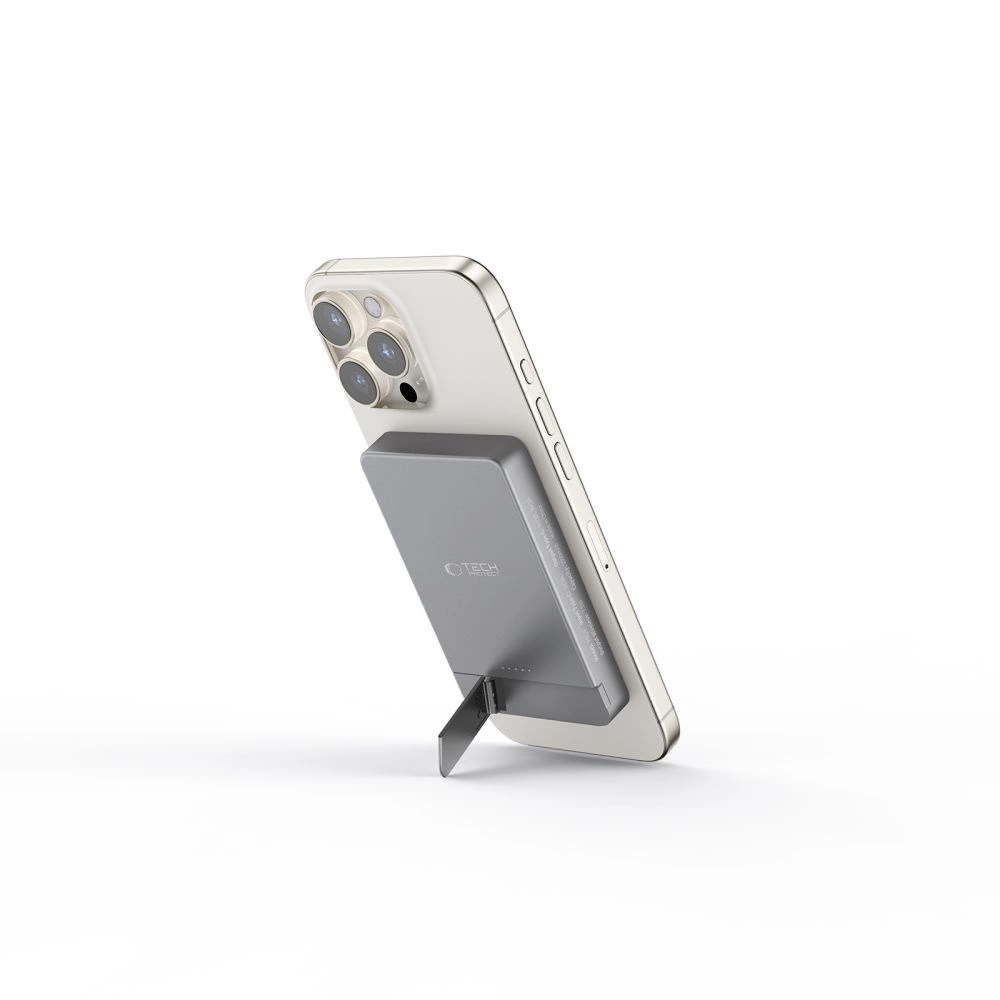 Powerbank Tech-Protect PB14 LifeMag MagSafe 5000 mAh - grayeng