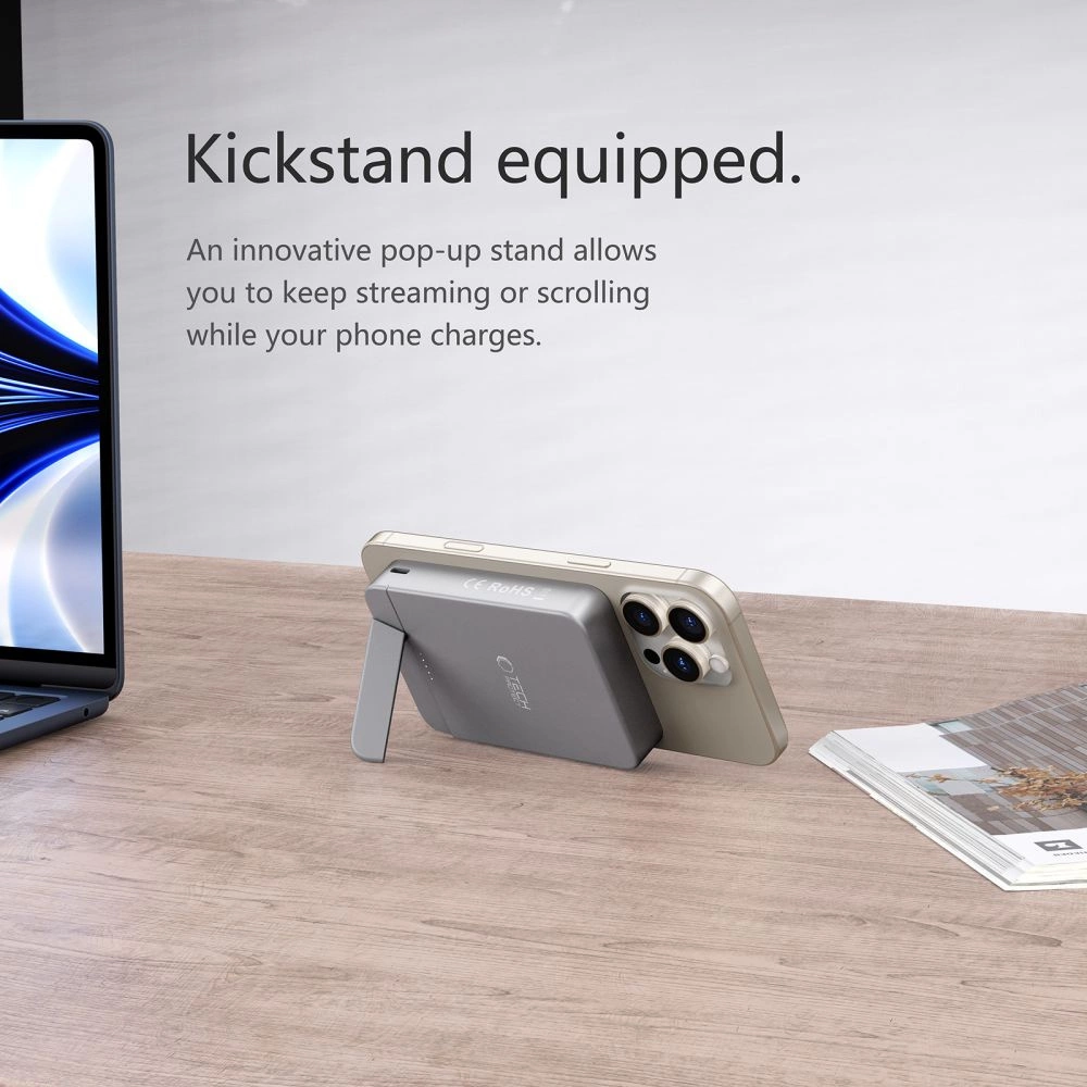 Powerbank Tech-Protect PB14 LifeMag MagSafe 10000 mAh - grayeng