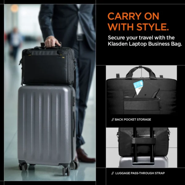 Spigen KD300 Laptop Bag - Blackeng