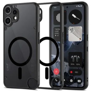 Tech-Protect MagMat MagSafe Case for Nothing CMF Phone 2 Pro - Black and Cleareng