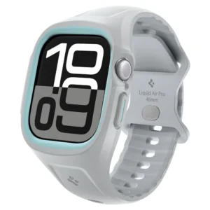 Spigen Liquid Air Pro Strap for Apple Watch 10 46mm - Grayeng