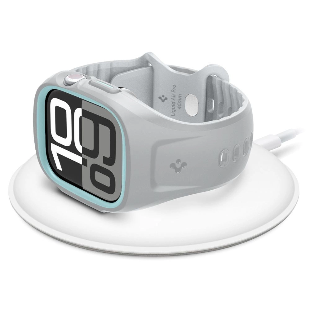 Spigen Liquid Air Pro Strap for Apple Watch 10 46mm - Grayeng