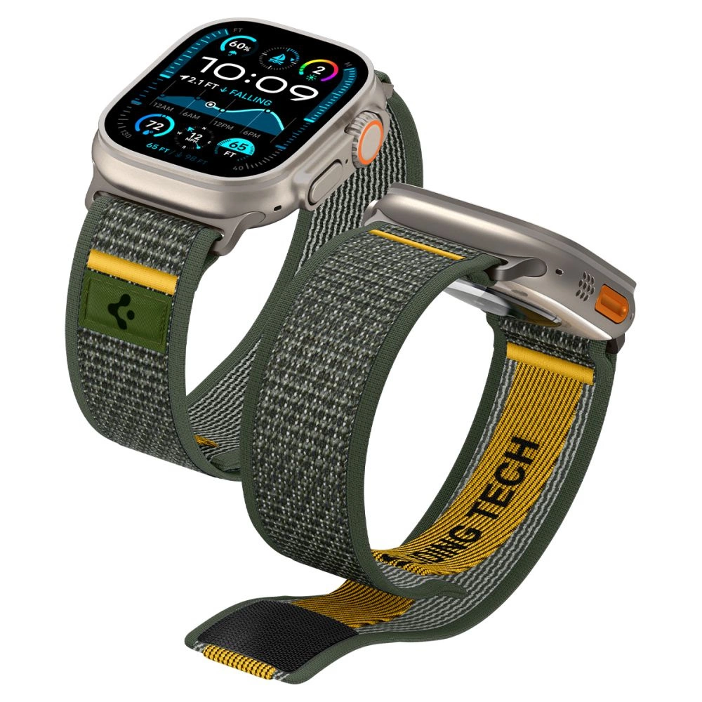 Spigen Athlex Air Strap for Apple Watch 44 / 45 / 46 / 49 mm - Greeneng