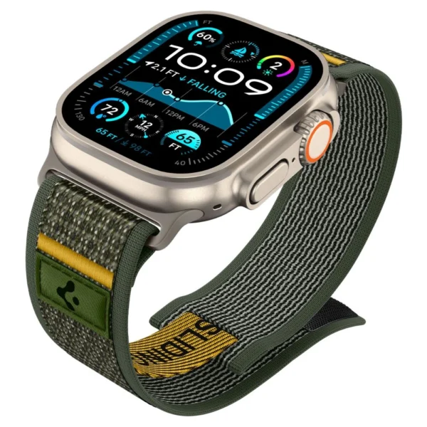 Spigen Athlex Air Strap for Apple Watch 44 / 45 / 46 / 49 mm - Greeneng