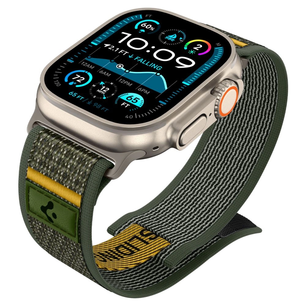 Spigen Athlex Air Strap for Apple Watch 44 / 45 / 46 / 49 mm - Greeneng