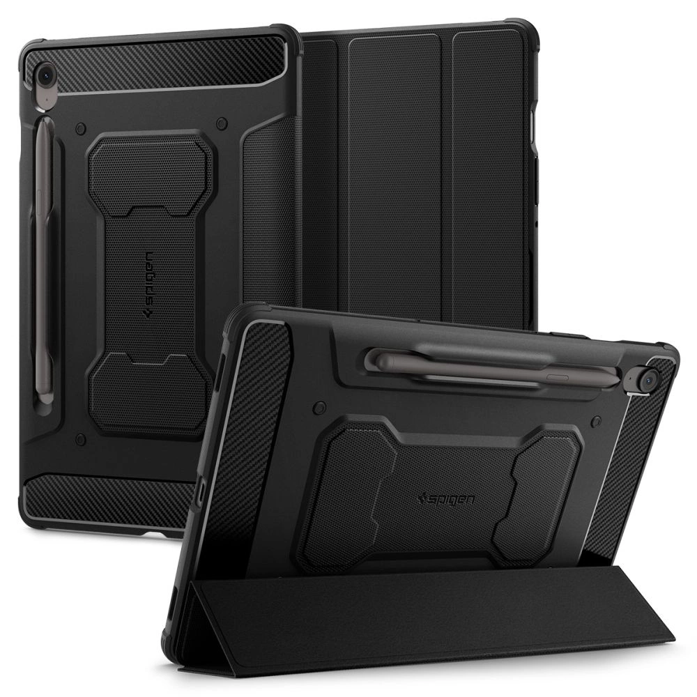 Spigen Rugged Armor "Pro" Case for Samsung Galaxy Tab S10 FE+ 13.1 X620 / X626B - Blackeng