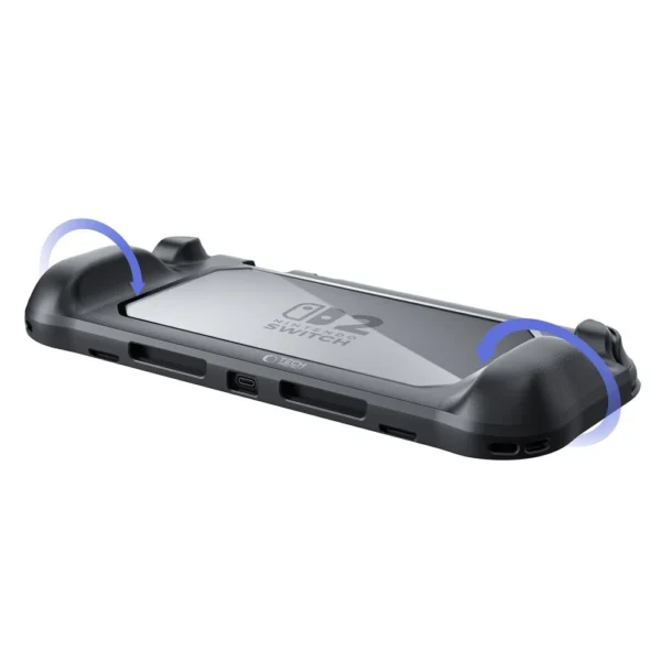 Tech-Protect MagMat Case for Nintendo Switch 2 - Black and Transparenteng