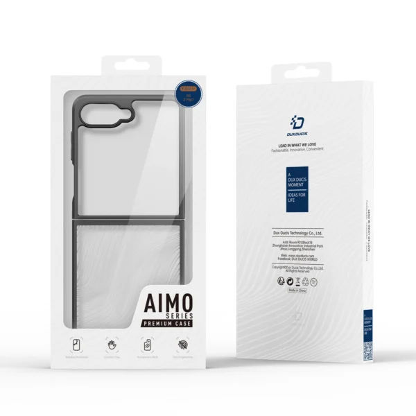 Etui Dux Ducis Aimo na Samsung Galaxy Z Flip7 - czarnepol