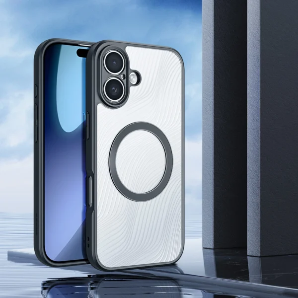 Dux Ducis Aimo Mag Case with Magnetic Ring for iPhone 17 – Blackeng