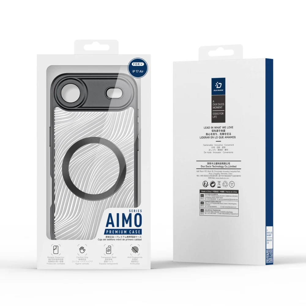 Dux Ducis Aimo Mag Case with Magnetic Ring for iPhone 17 Air – Blackeng
