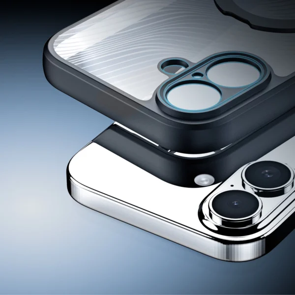 Dux Ducis Aimo Mag Case with Magnetic Ring and Stand for iPhone 17 – Blackeng