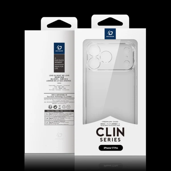 Dux Ducis Clin Case for iPhone 17 Pro - Transparenteng