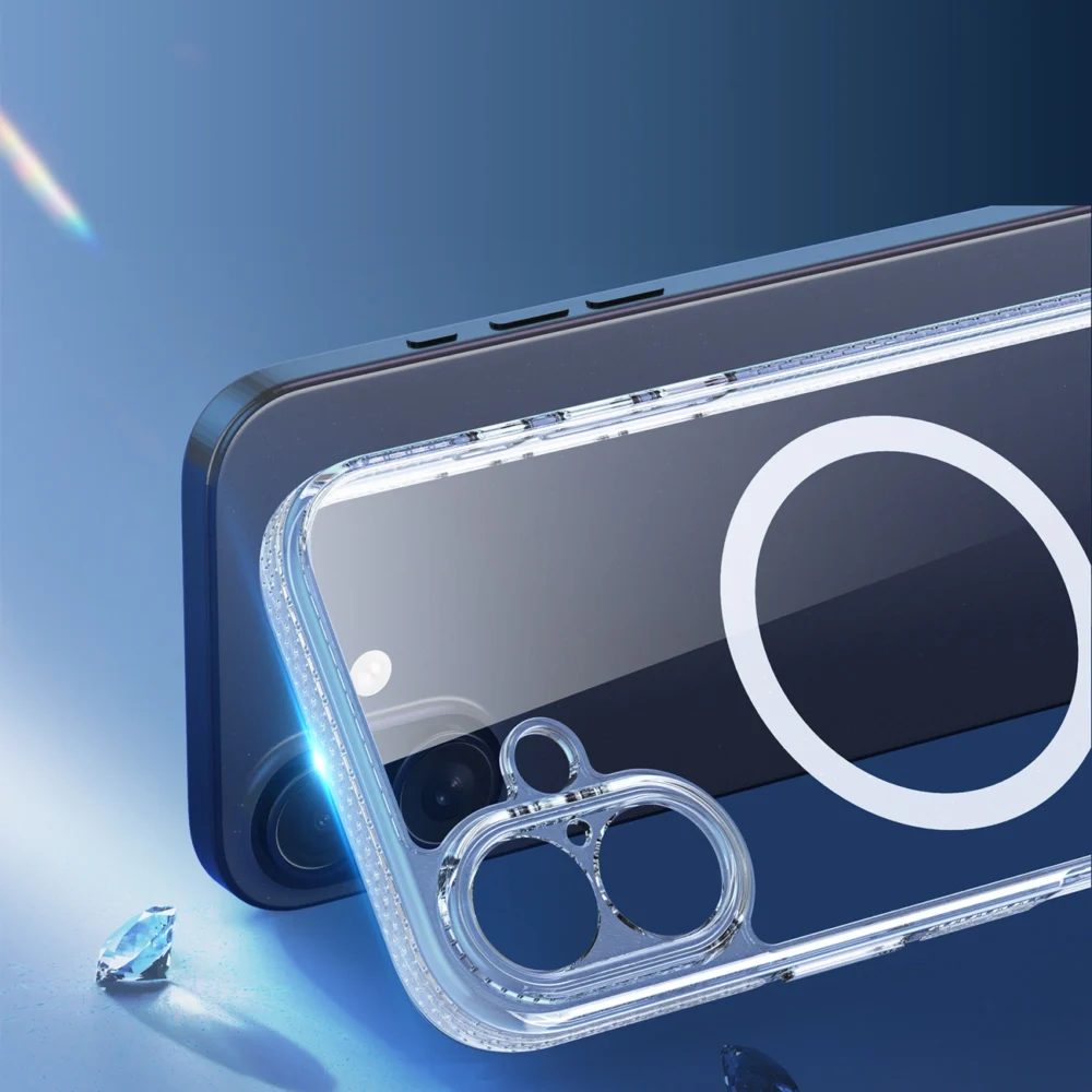 Dux Ducis Clin Mag Case for iPhone 17 Compatible with MagSafe - Transparenteng