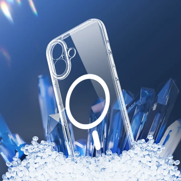 Dux Ducis Clin Mag Case for iPhone 17 Compatible with MagSafe - Transparenteng