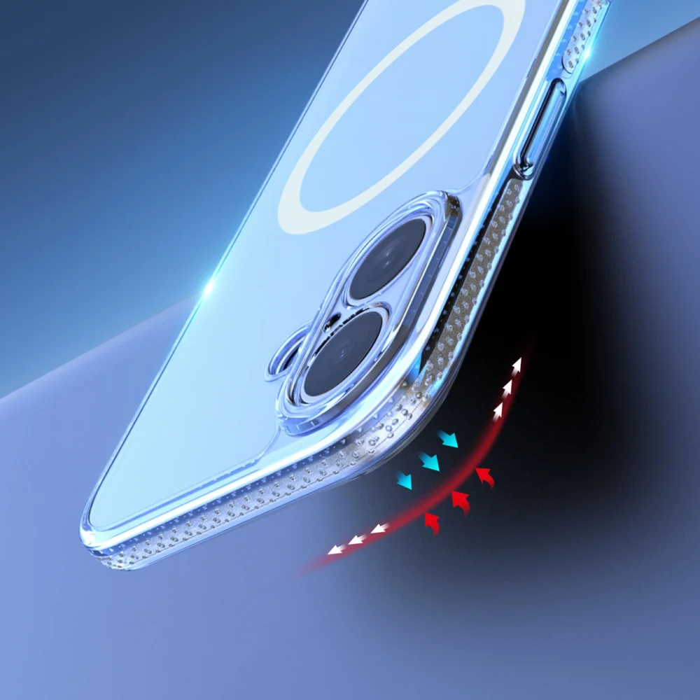 Dux Ducis Clin Mag Case for iPhone 17 Compatible with MagSafe - Transparenteng