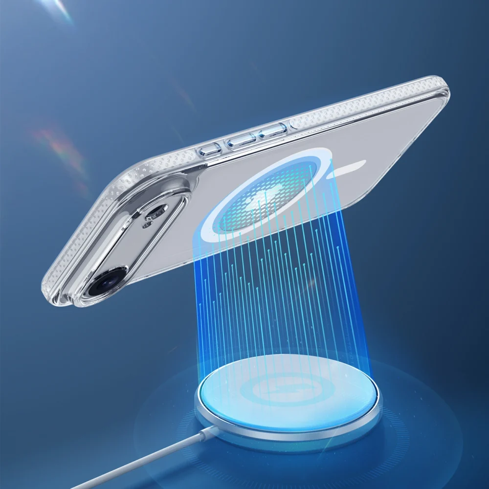 Dux Ducis Clin Mag Case for iPhone 17 Air Compatible with MagSafe - Transparenteng