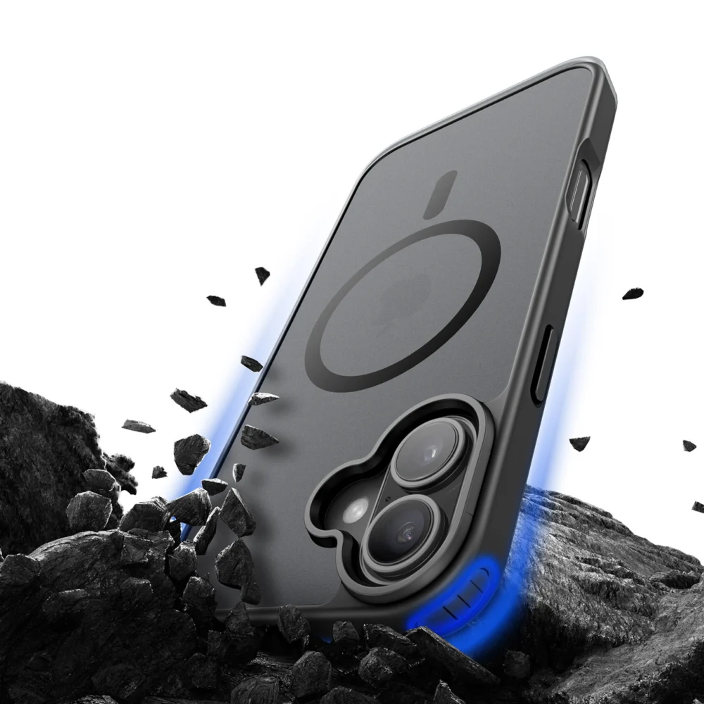 Dux Ducis Yind iPhone 17 Case Compatible with MagSafe - Blackeng